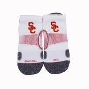 USC Trojans Men's 47 Brand SC Interlock Landon Forward Low Cut Socks